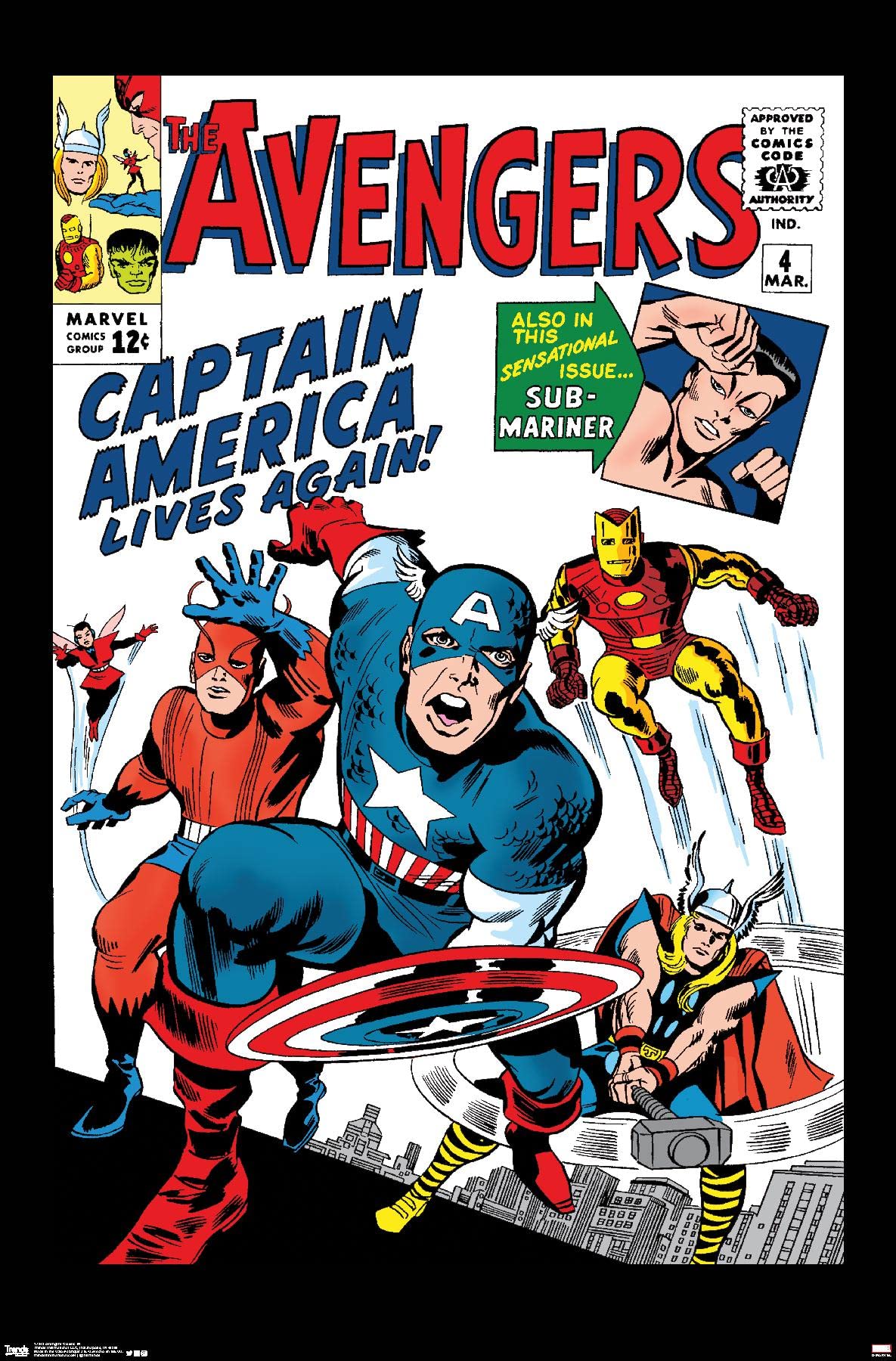 キャプテンアメリカ＆アベンジャーズ 4冊 Amazon.co.jp: Trends International マーベル アベンジャーズ