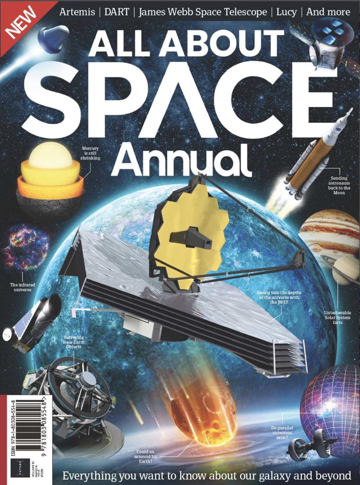 All About Space Annual (2023): Everything you want to know about our Galaxy and Beyond, Solar System facts, parallel Universes, Asteroids and more