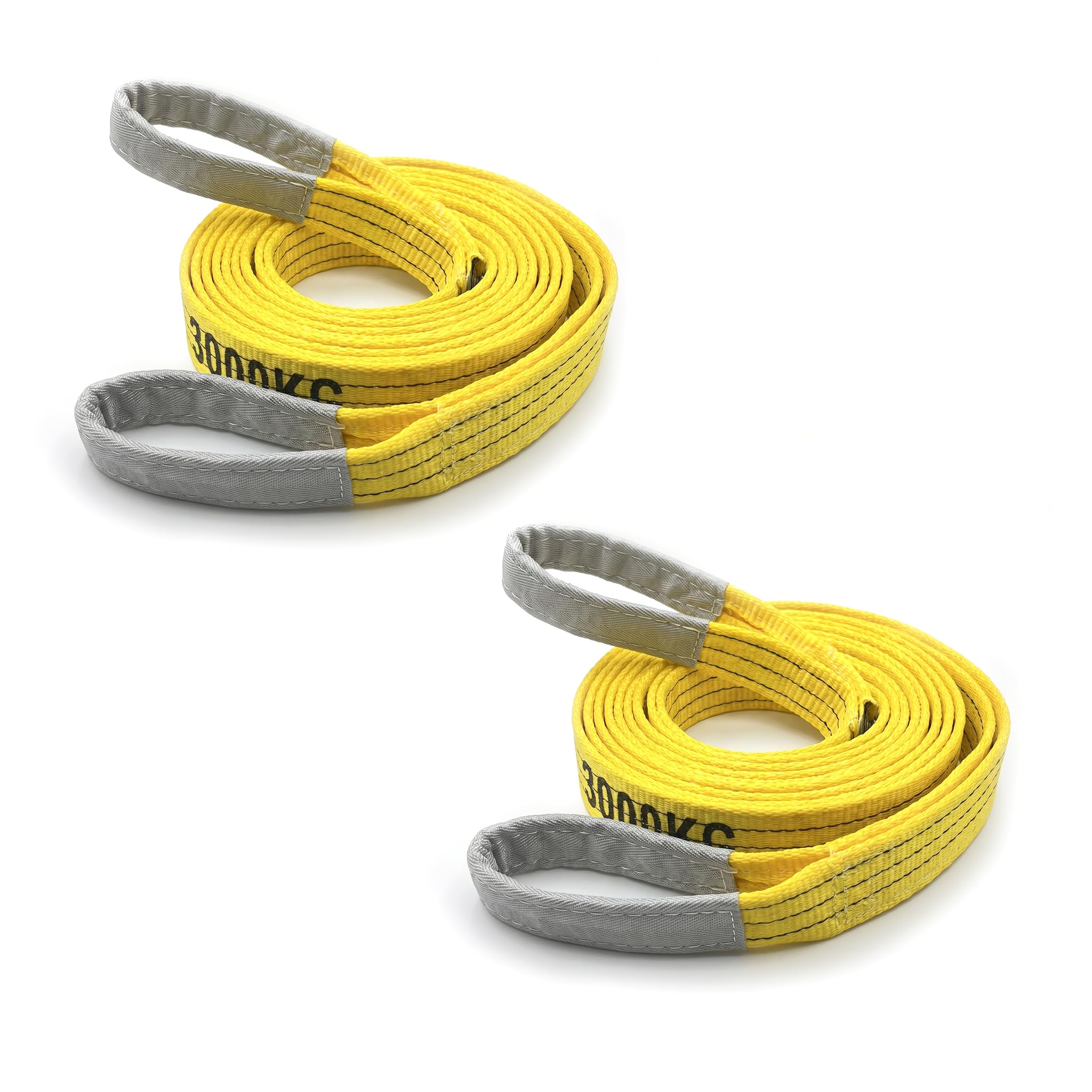 DOJA Barcelona Eslingas Planas Poliester Pack 2 3T 2m 3000kg Cincha Amarre