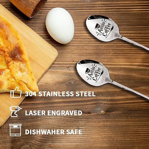 Miniatura 6 de Remifala Espresso Patronum - Cuchara de acero inoxidable para amantes del café, fanáticos de Harry Potter, cumpleaños, día de San Valentín, Navidad,