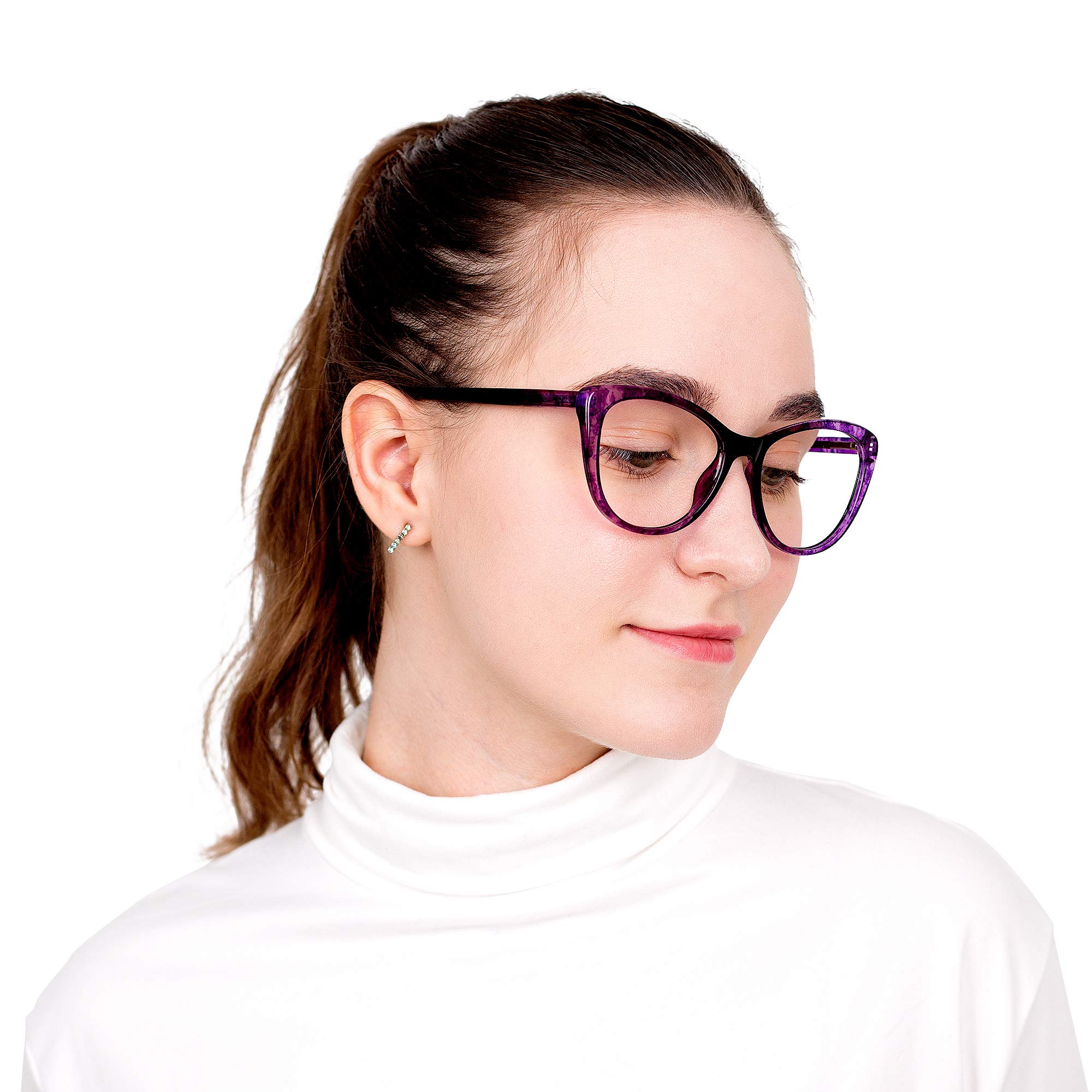 Amazon.com: LifeArt Gafas de lectura con bisagra flexible de