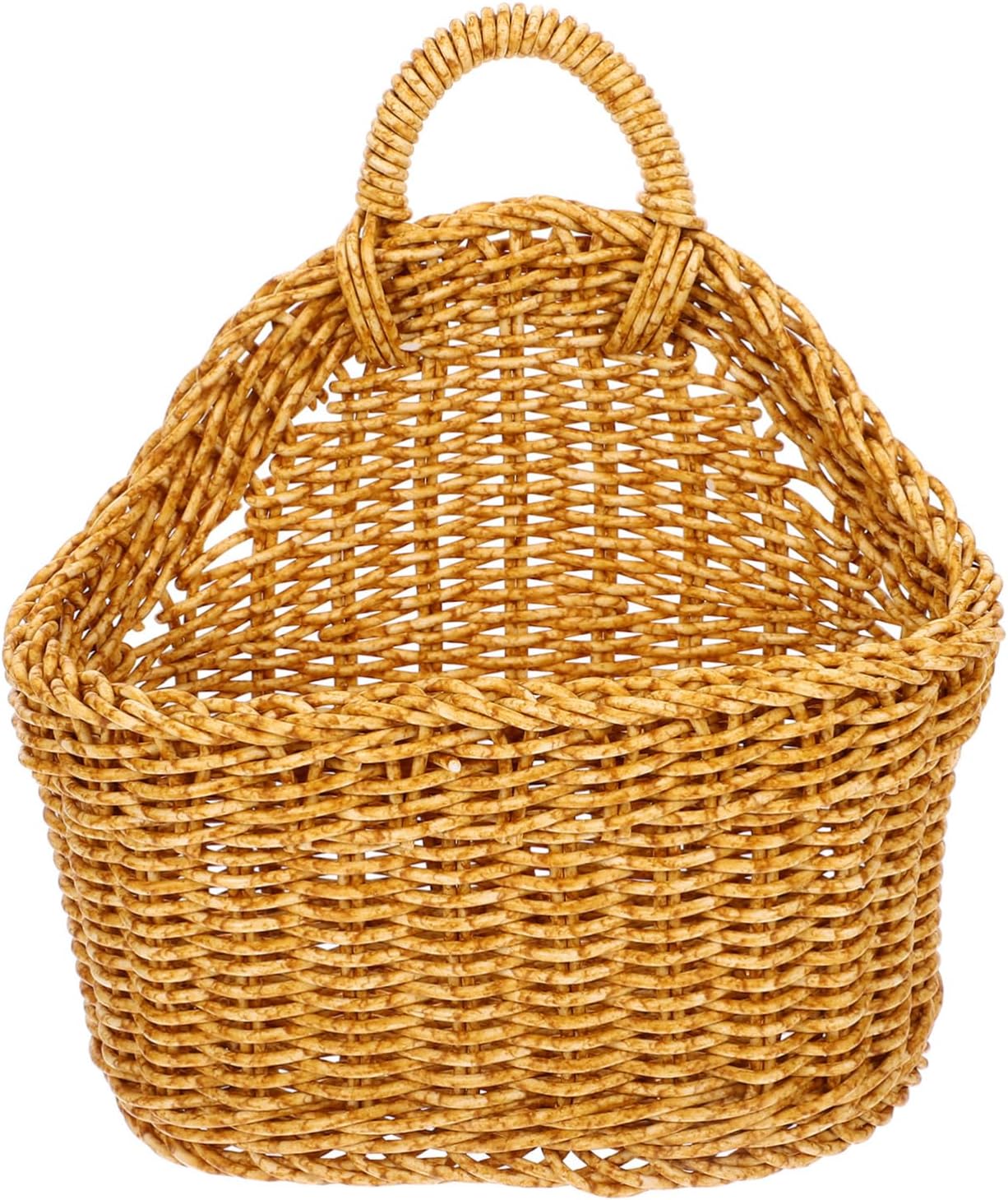 3pcs Hanging Wall Basket Woven Kitchen Storage for Fruits and Garlic Stylish Vegetable Display Basket for Home Decor and Easy Access to Produce