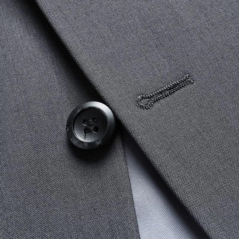 Men's Spring Business Casual Suit Jacket 2 Buttons Slim Fit Banquet Wedding Formal Suits4