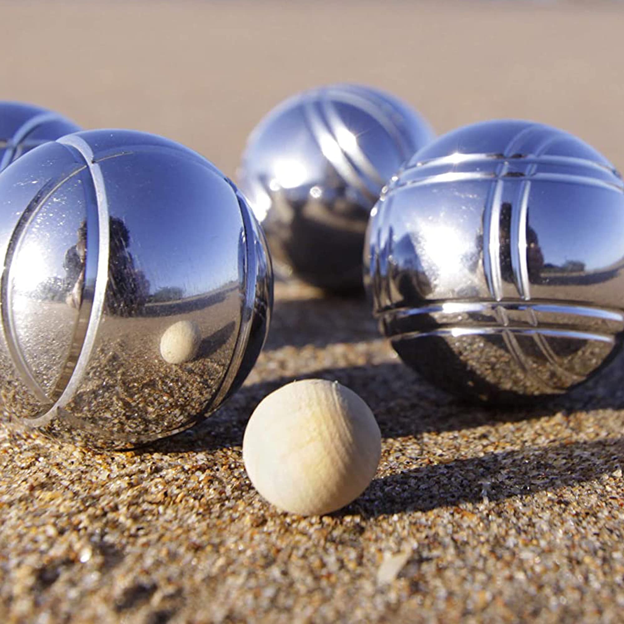 Monsterzeug Boccia, set di palline per bocce, per divertimento all'aperto, gioco sportivo per esterni