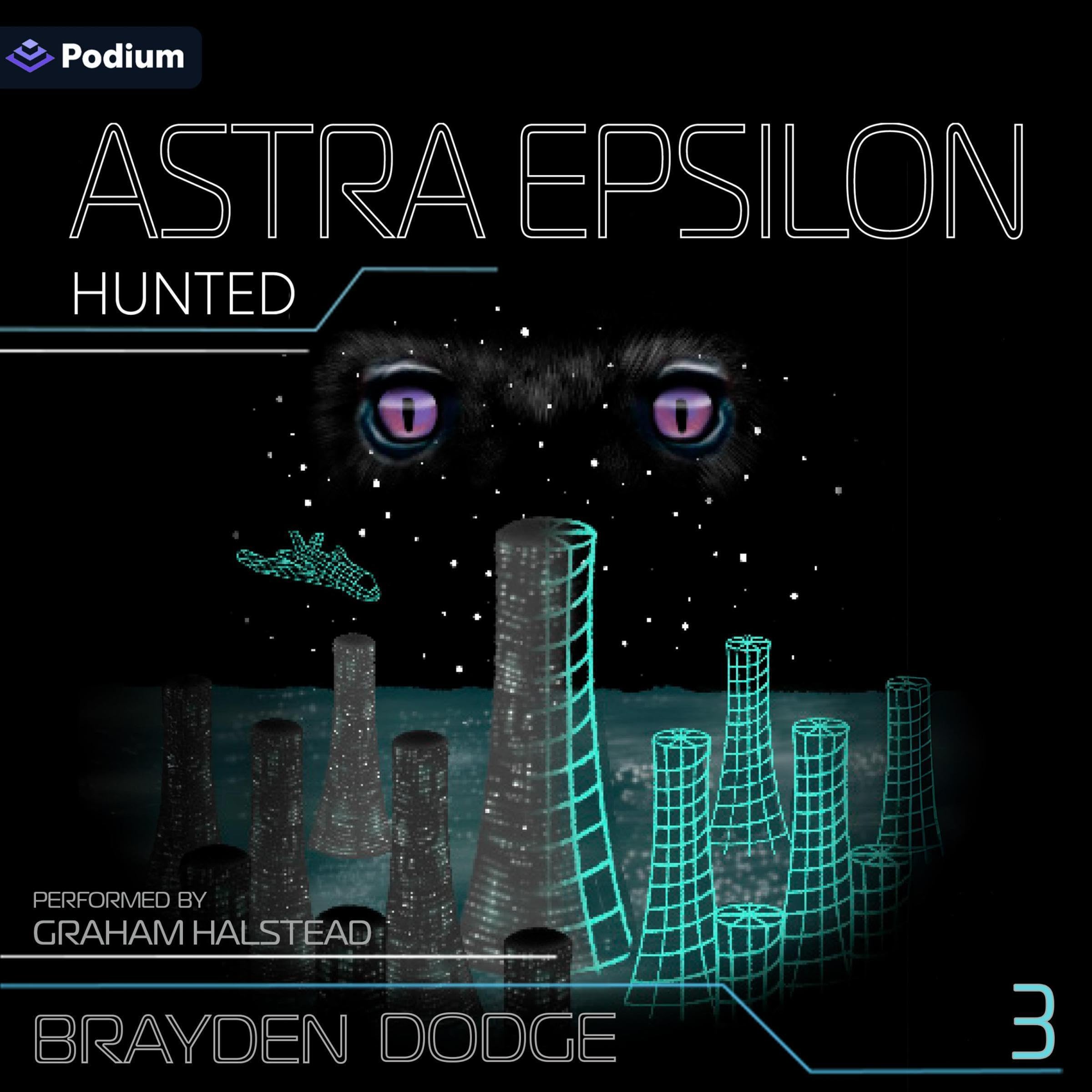 Cover art for Hunted: Astra Epsilon, Book 3