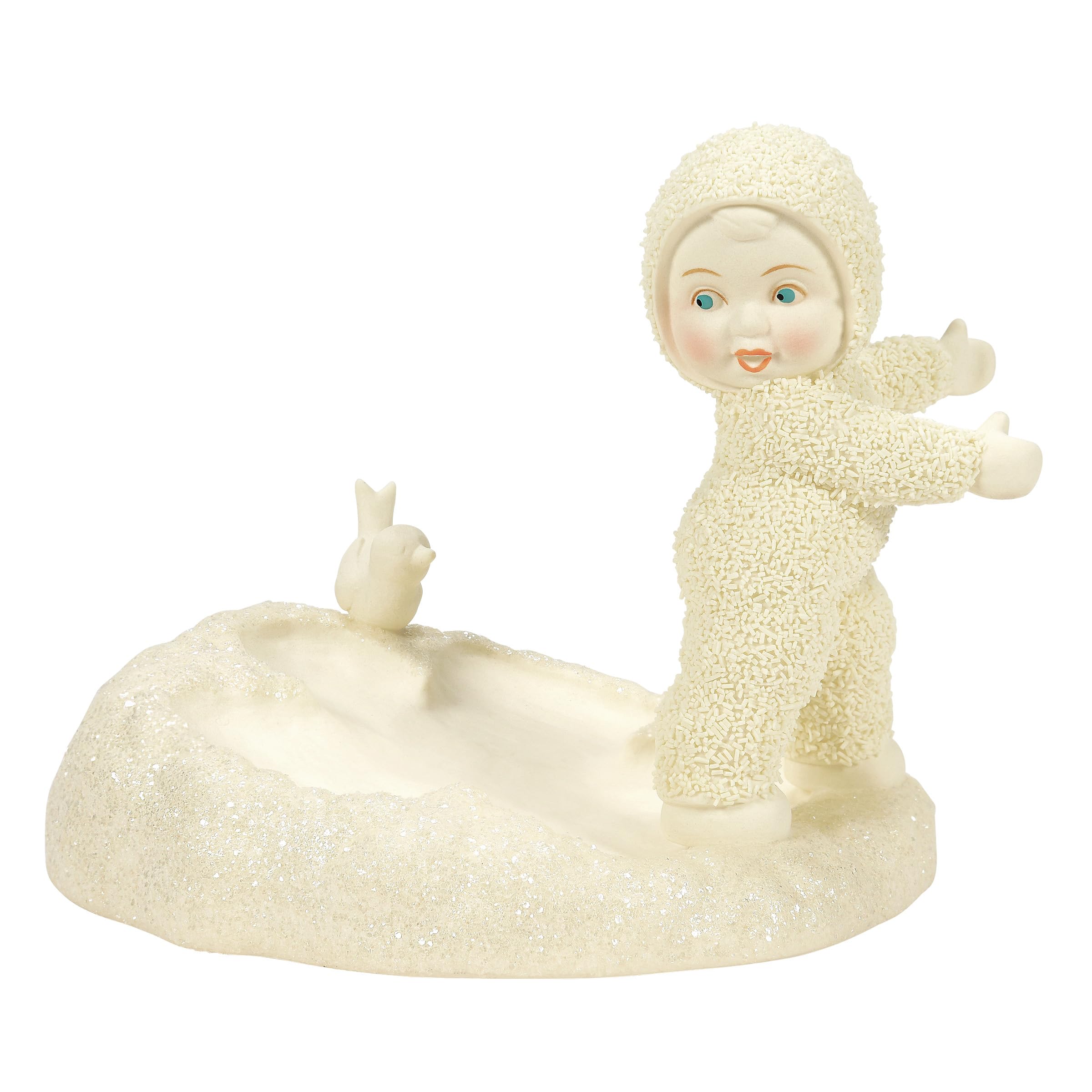 Figurine ange de neige Department 56 idée cadeau Snowbabies 11cm