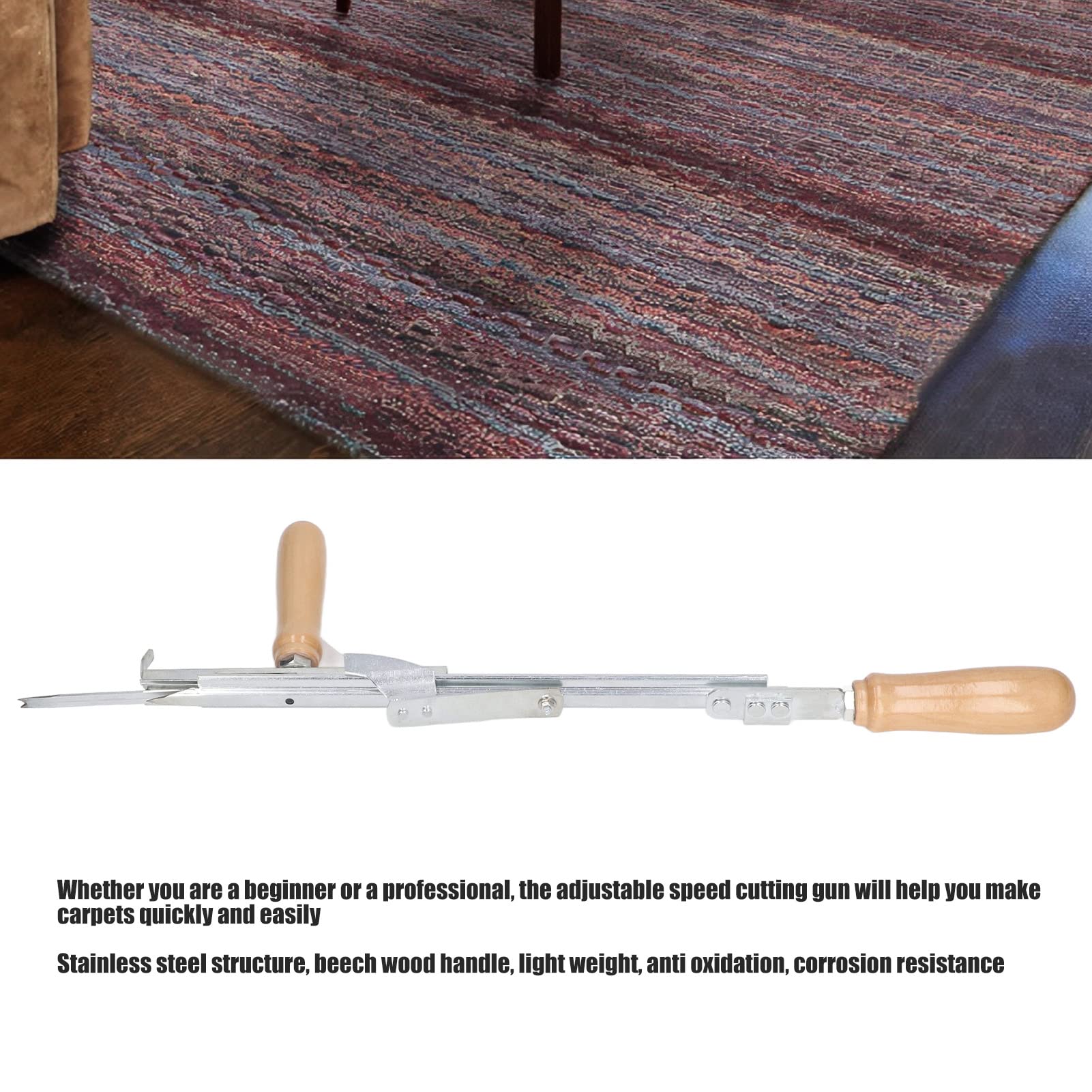 Rug Tufting Kit Anual Rug Tufting Gun, Portable Hand Rug Tufting Tool ...
