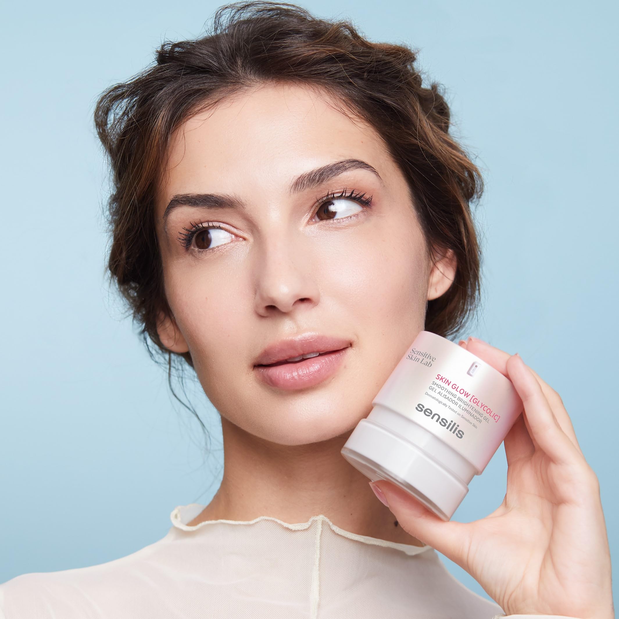 Sensilis – Skin Glow Rutina Facial Iluminadora e Hidratante para Piel Sensible, Cuidado Facial Revitalizante con Acción Glow y Luminosidad