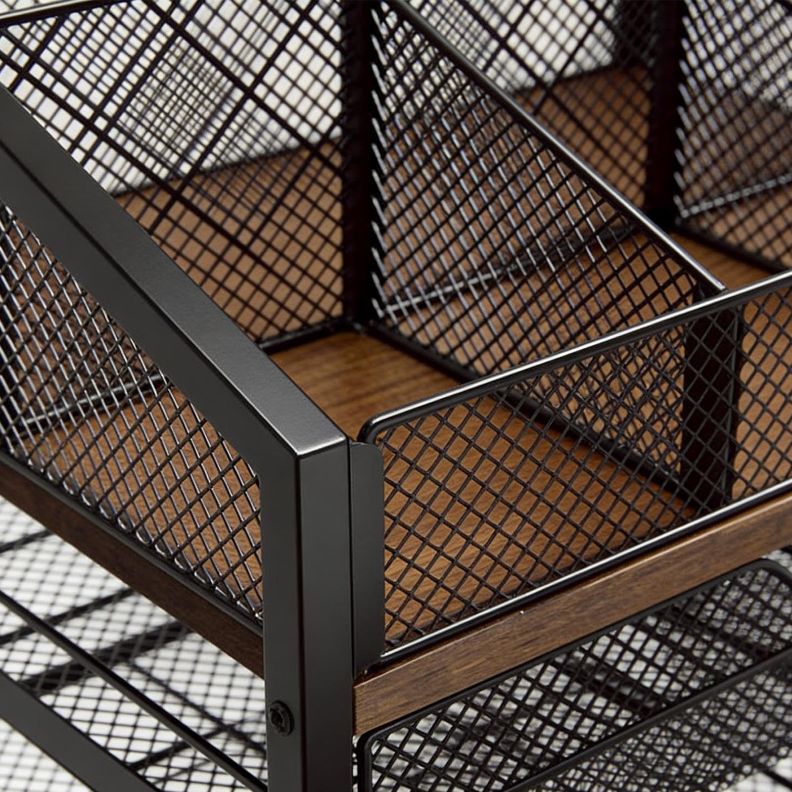 Organizador de Cápsulas de Café Estante con Cajón de Gran Capacidad | Contenedor para Cápsulas Para Encimera, Armario, Escritorio, Pared, , Cocina, Hogar, Bar, Cafetería,