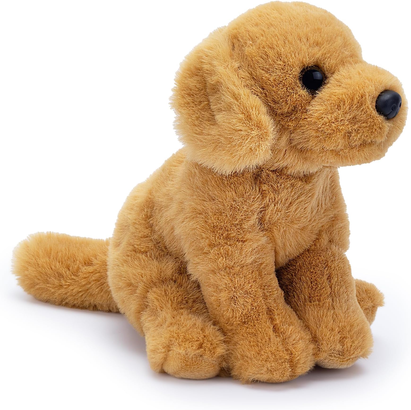 Zappi Co Palm Pups Golden Retriever Dog Plush Toy (15cm) - Golden Pup - Soft, Cuddly, 100% Recycled - Family's Favourite Cuddle Companion