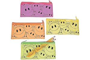 Zippy Smiley Face Pencil Pouch for a Fun and Organized School Day