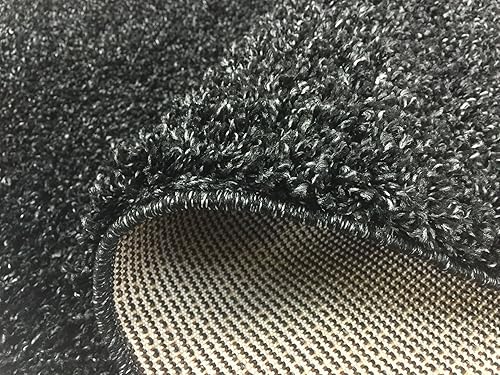 Miniatura 8 de Tapete afelpado de color sólido de la colección Shaggy, Sintético