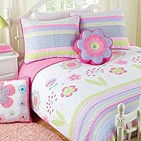 Vista 11 de Cozy Line Home Fashions Juego de ropa de cama reversible de 100 % algodón, colcha reversible para todas las estaciones