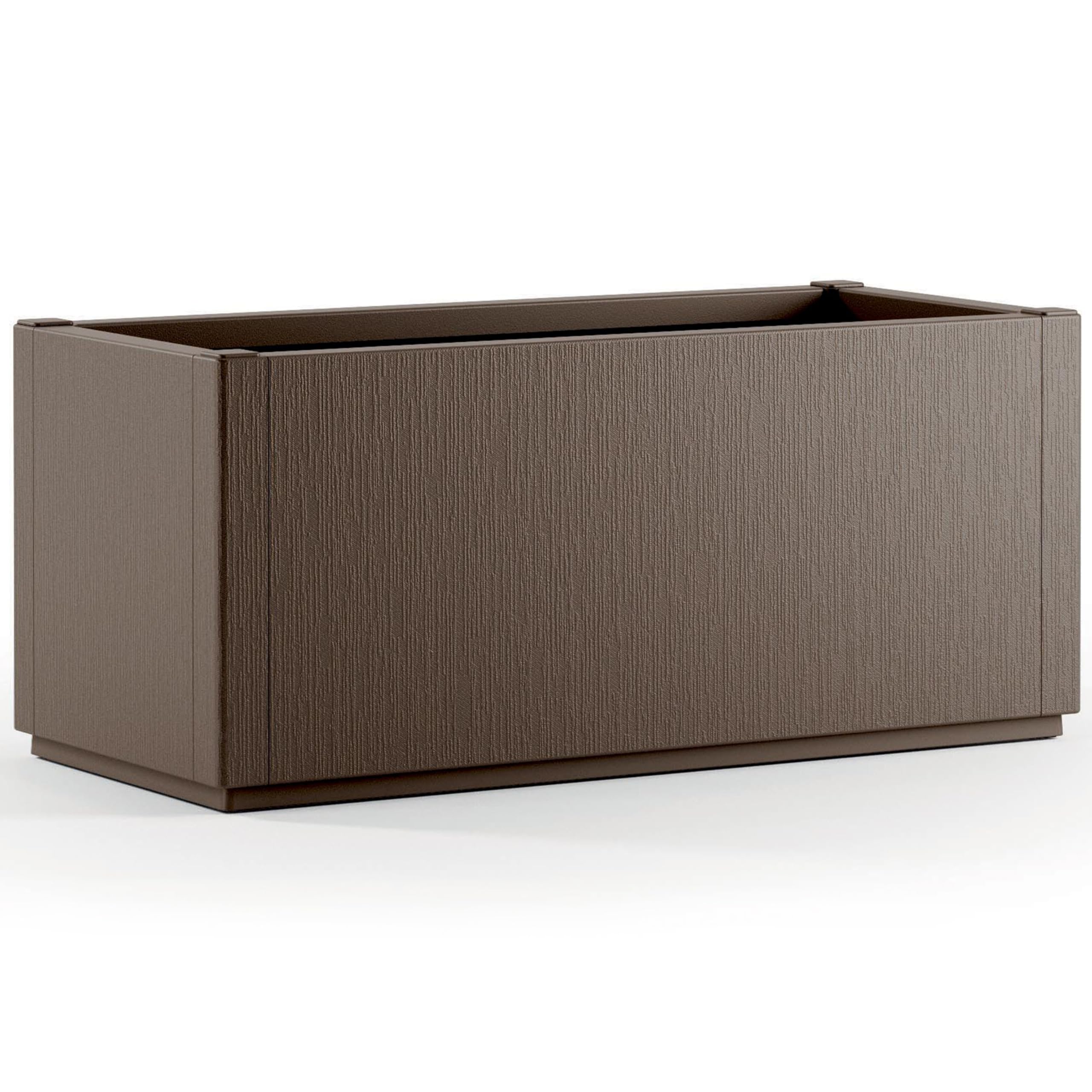 Casaria® Brown Flower Pot Ethica Plastic 80X36x36cm