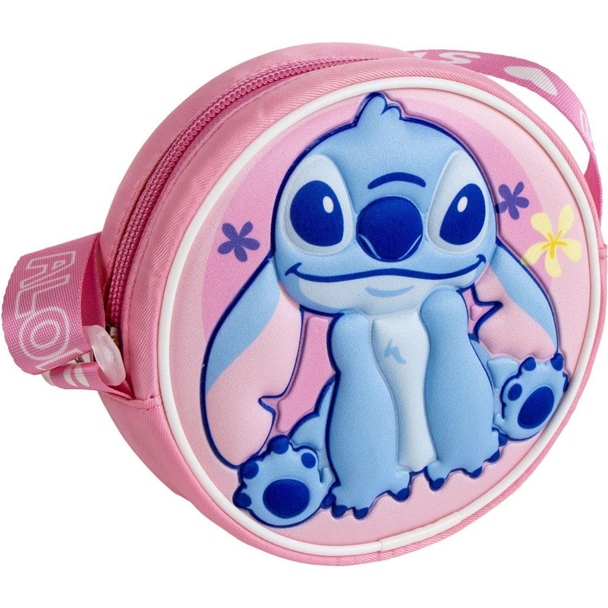 Cerda Unisex Rose Shoulder Bag Disney Stitch 3D