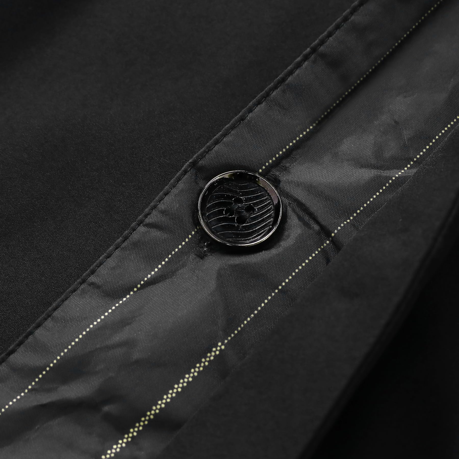 Allthemen Chaqueta de Entretiempo Hombre Cazadora Deportiva Ligera con Botones Bomber Jacket Casual Primavera Verano