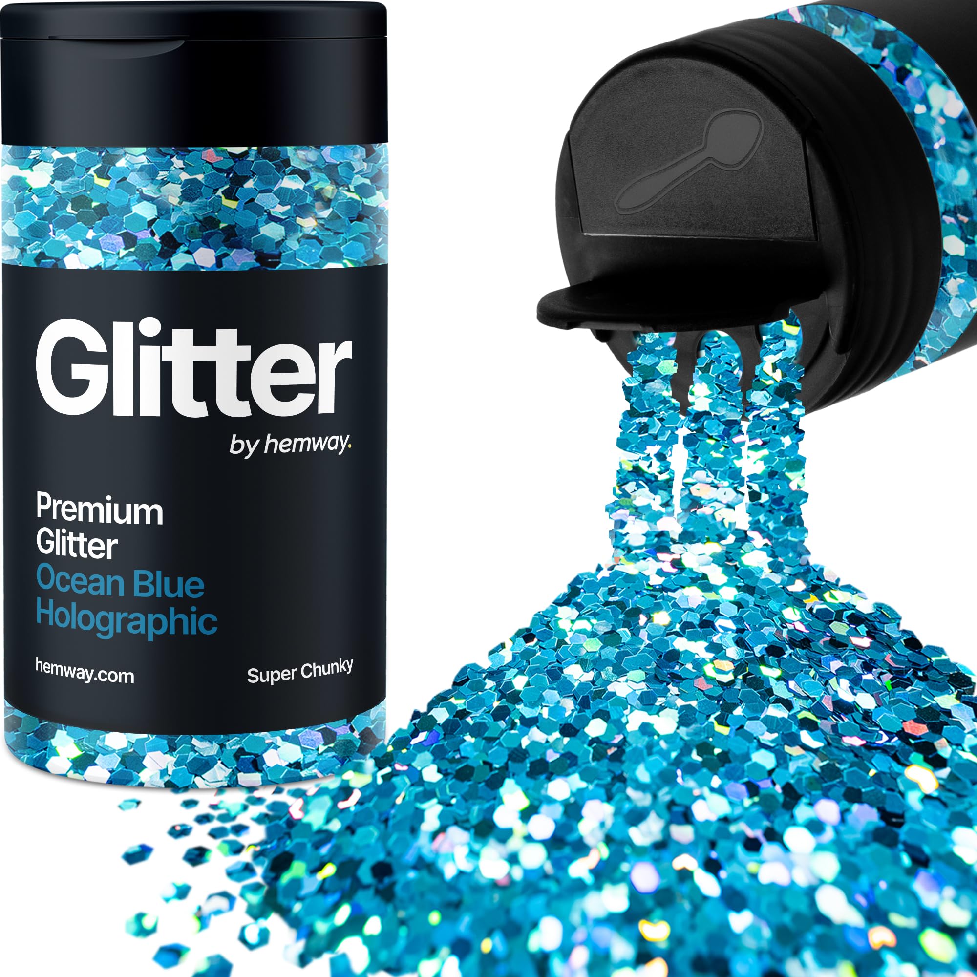 Champagne Gold Glitter Shaker, 130g Ultrafine Glitter, Crafts 1/128" Metallic Flake Champagne Gold Sequins, Resin & Epoxy Crafts, Decorating, Halloween, Christmas Nail, Face, Hemway — view 295