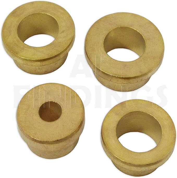 Jewellers Tools 4 BRASS BUSHES Pivot Grandfather Clocks Repair Spares Parts Bushing Set of