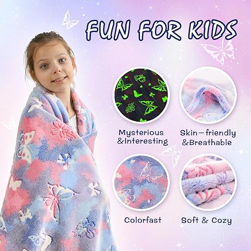 Miniatura 10 de SOCHOW Manta de forro polar con estampado de vaca para sofá, suave, ligera, acogedora, cálida, decoración del hogar, manta de franela de animales