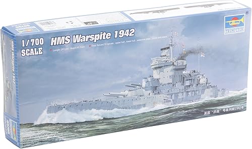 Trumpeter Kit de modelo HMS Warspite 1942