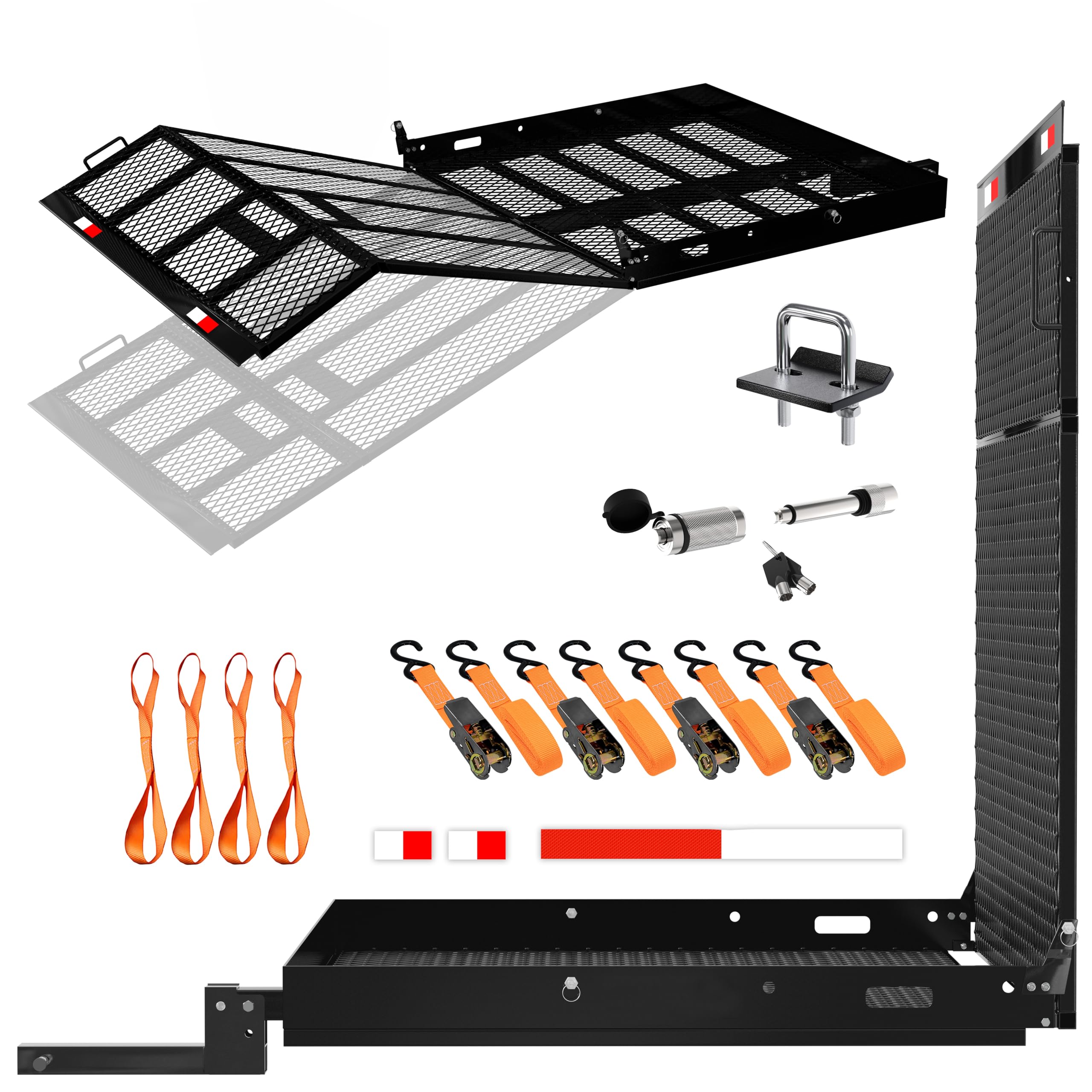 Mockins 40x40 Square Hitch Cargo Carrier