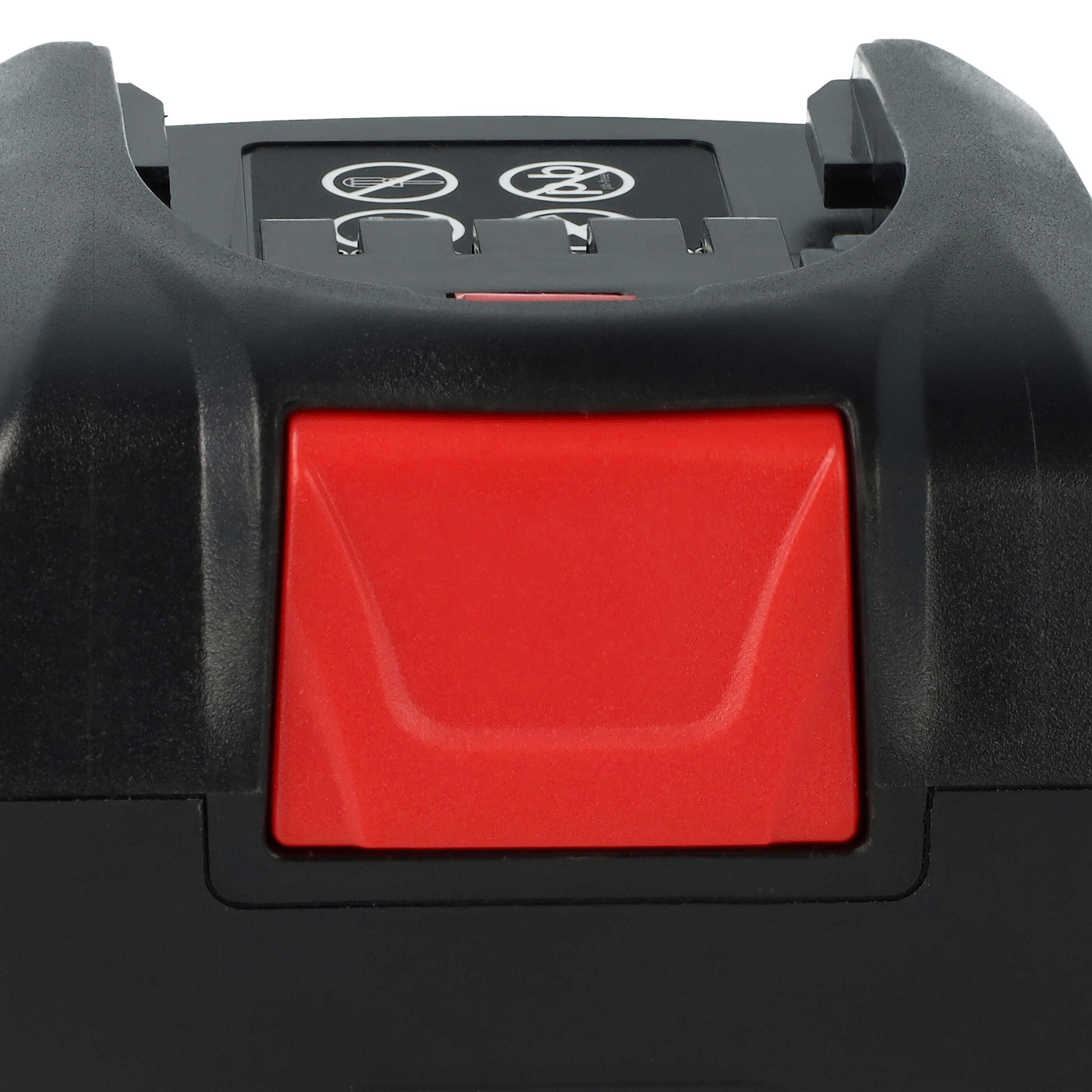 vhbw Zamiennik akumulatora do Gardena P4A PBA 18 V/72, PBA 18 V20, PBA 18V36 do kosiarki zanurzeniowej, akumulatorowego urządzenia ogrodniczego (3000 mAh, 18 V, litowo-jonowa)