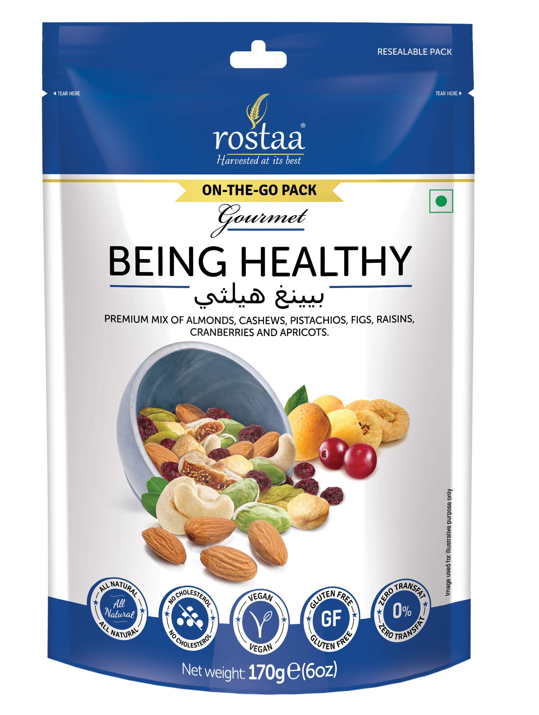 See full amazon price history chart for Rostaa Being Healthy (Healthy Mix) 170g (Gluten Free, Non-GMO & Vegan) Healthy Mixed Nuts with Dry Fruits, Premium Fruit, Nut & Fiber SuperMix, Fresh and Perfectly Balanced Mix Dry Fruits Pack, mixed dry fruits and Nut Mix for Anytime Snacking, Berri Rostaa Being Healthy (Healthy Mix) 170g (Gluten Free, Non-GMO & Vegan) Healthy Mixed Nuts with Dry Fruits, Premium Fruit, Nut & Fiber SuperMix, Fresh and Perfectly Balanced Mix Dry Fruits Pack, mixed dry fruits and Nut Mix for Anytime Snacking, Berri (B07W5H1HD3) Amazon Price History, Amazon Price Tracker