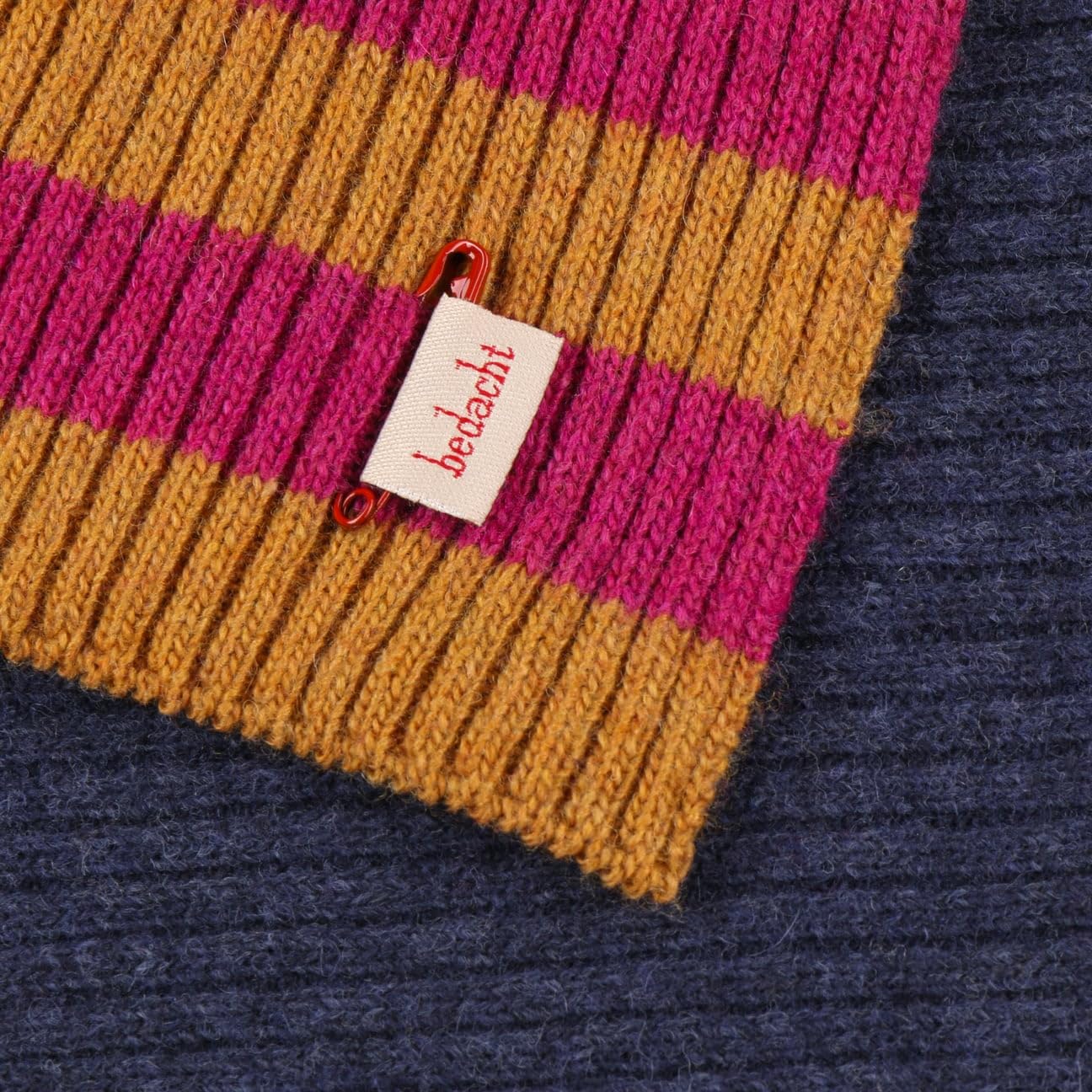 Bufanda de Punto Liavera Mujer - Made in Italy invierno otoño/invierno