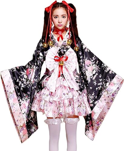 VSVO disfraz de animé Cosplay Lolita elegante para Halloween kimono japonés