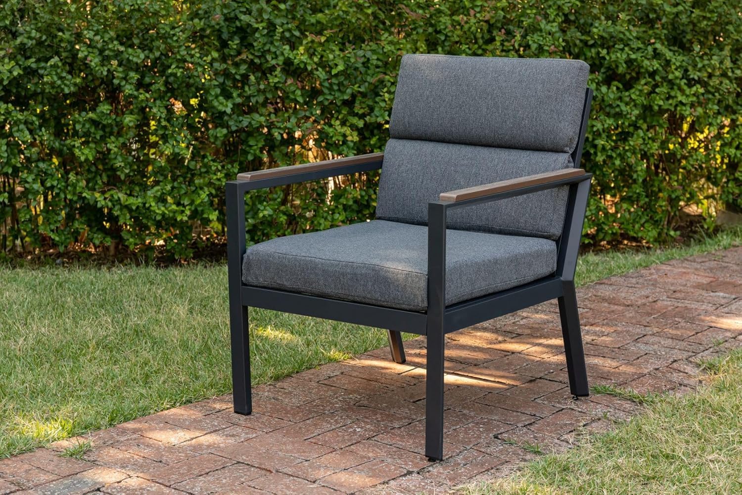 Gardissimo Gartenstuhl Nara Oak Sessel / Aluminium / Outdoor / Loungestuhl