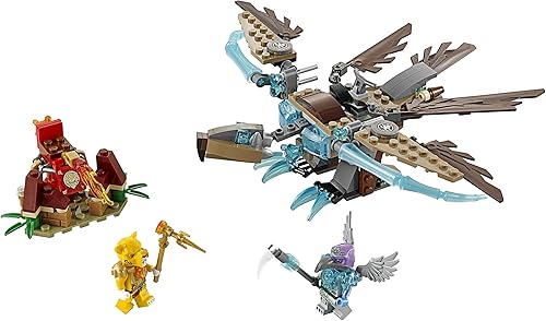 Miniatura 4 de LEGO Chima 70141 Vardy's Ice Buitre Planeador Juguete de Construcción