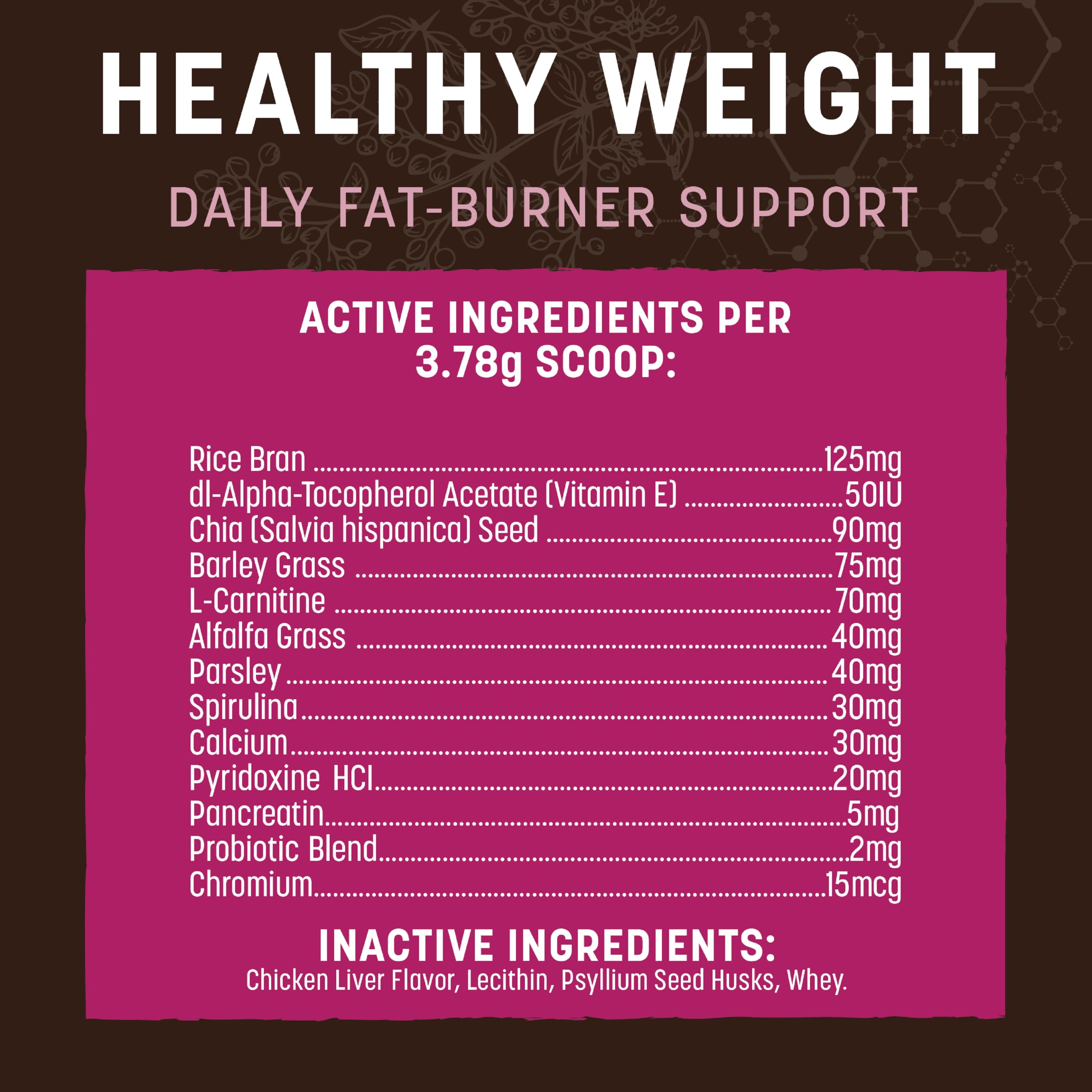 Earth Animal Apothecary Supplement - Healthy Weight for Dogs & Cats - 8 oz — Amazon image 3