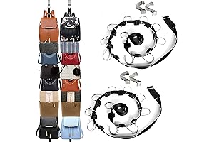 IZUS Bag Hanger for Closet, Keeps 20 Bags Organized