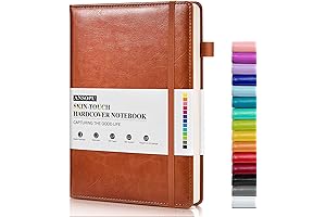 LDS Missionary Journal: Leather Hardcover, 100 GSM Paper