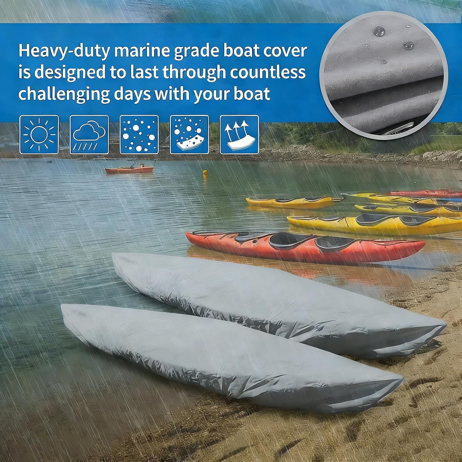 Copertura Kayak per Wave Sport Hydra 125 LV
