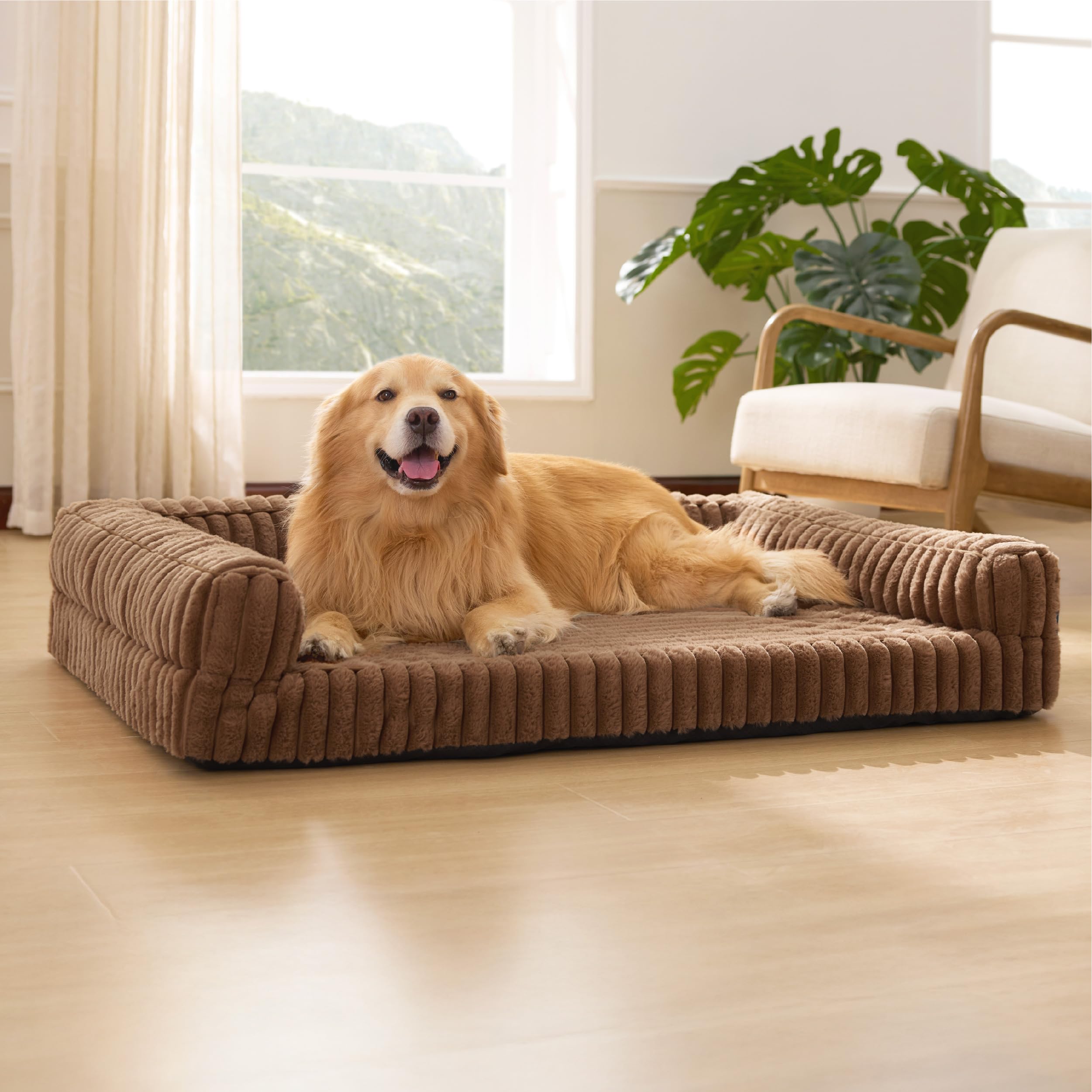 Bedsure ComfyFleece Orthopedic Dog Beds