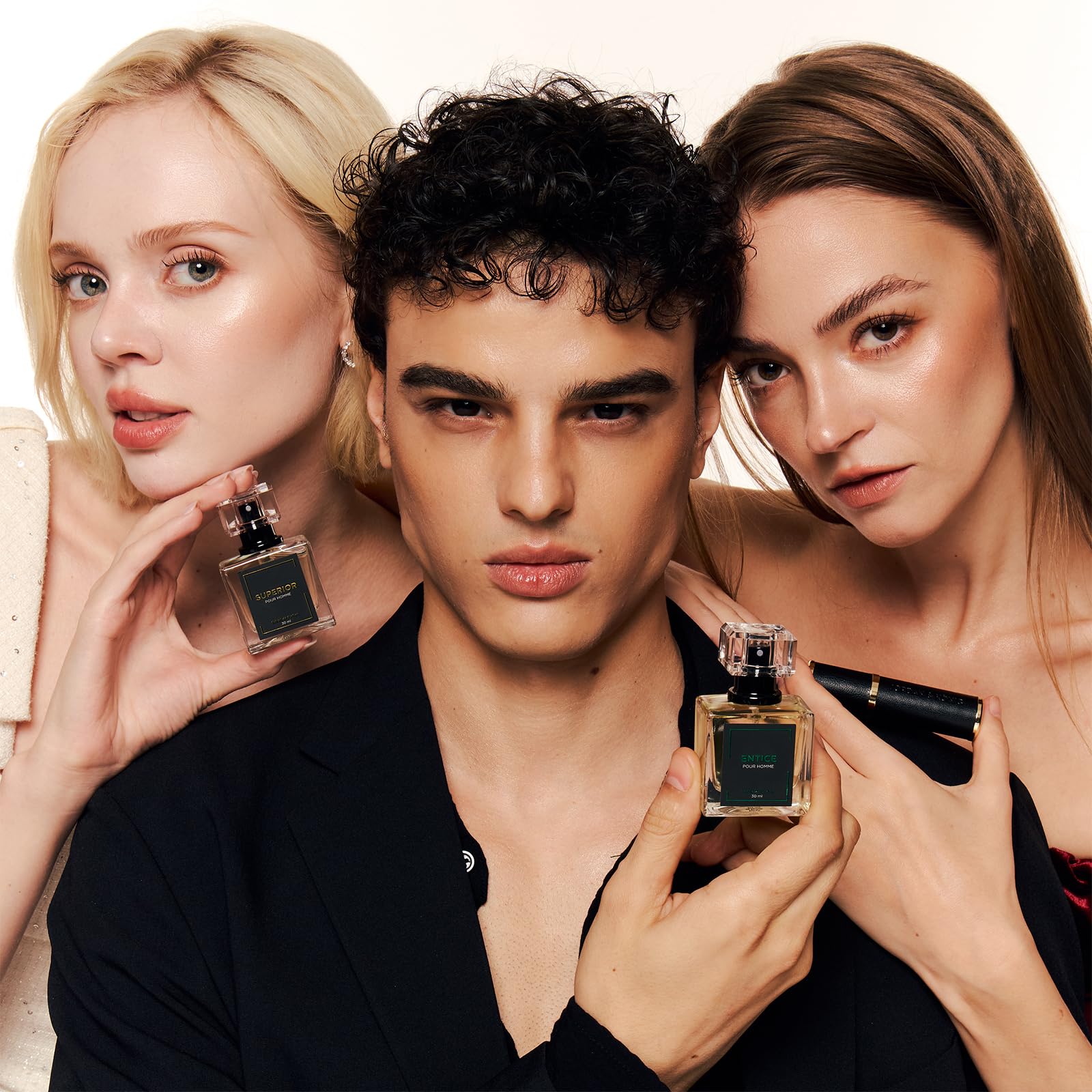 JK Jordan & König Entice Parfüm Herren, Extrait de Parfum mit Pheromone, 30% Duftölanteil, Langanhaltend, Süß, Würzig, Cremig, Honig, Tabak, Zitrisch, Herrenparfum, Geschenk für Männer