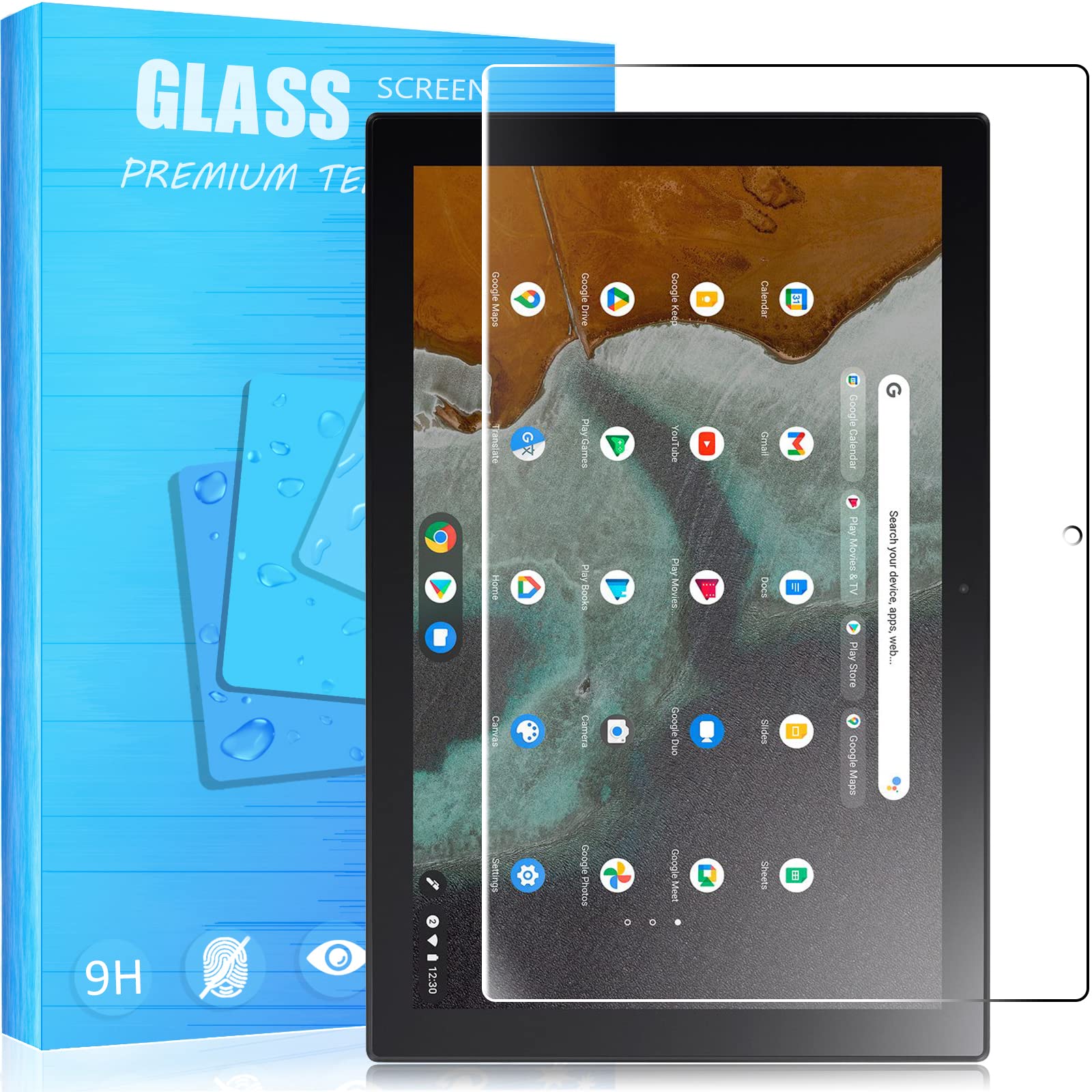 Amazon | FOR Asus Chromebook Detachable CM3 10.5インチ 専用ガラス