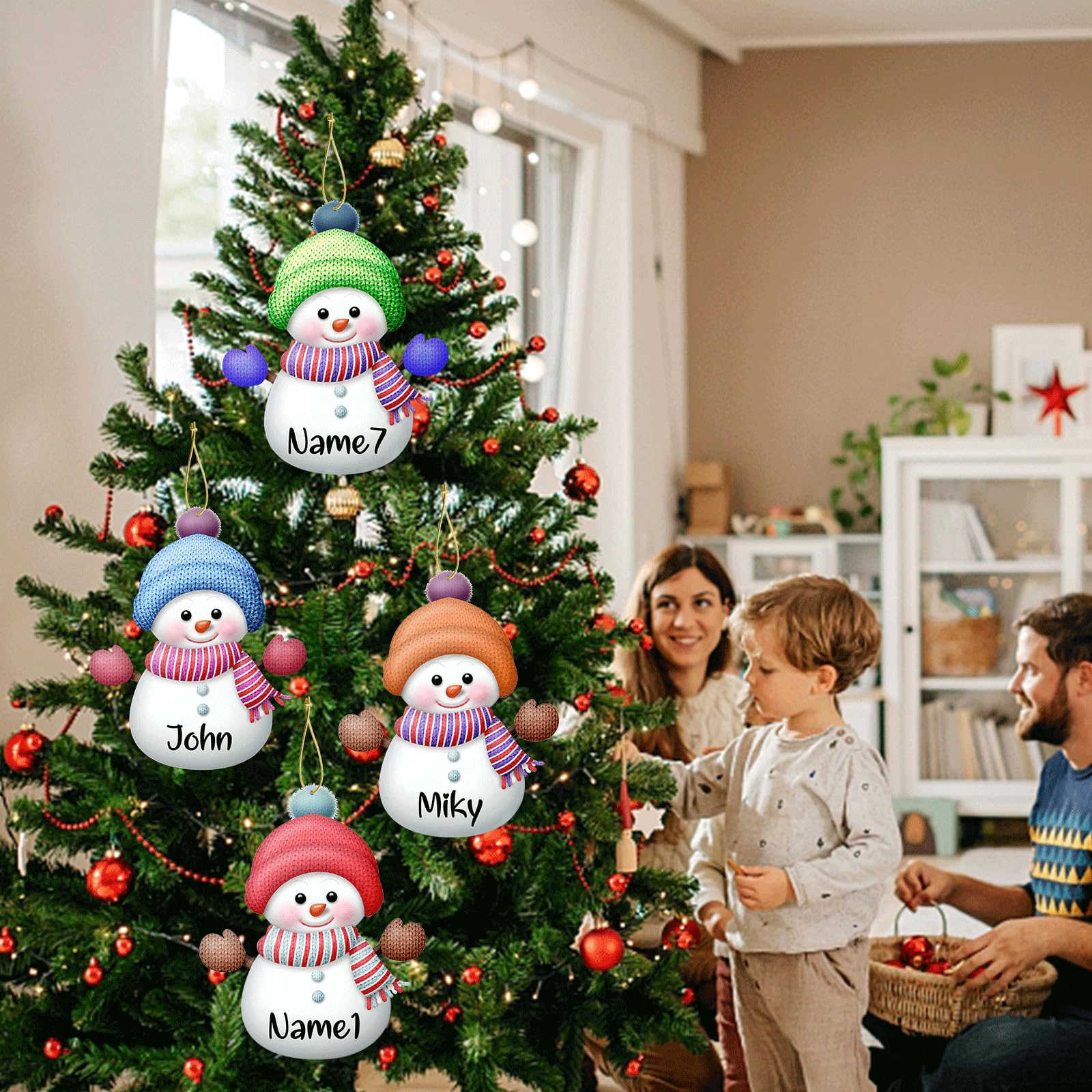 Custom Christmas Ornament Personalized 