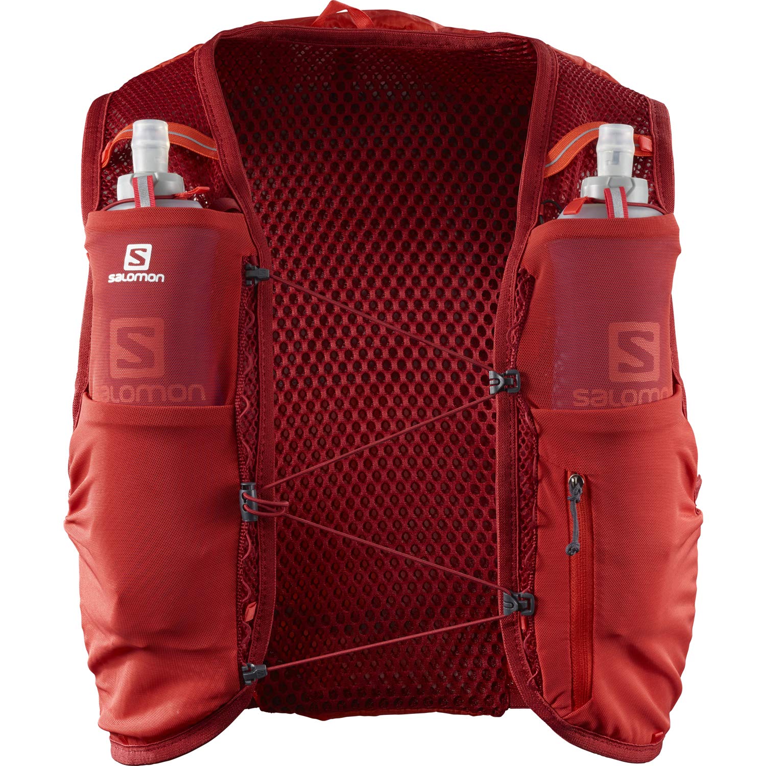 Salomon Unisex-Adult Active Skin 8 Set, Valiant Poppy/Red Dahlia