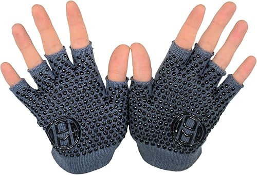 Miniatura 3 de Mato  Hash Yoga Pilates Guantes de agarre de ejercicio sin dedos