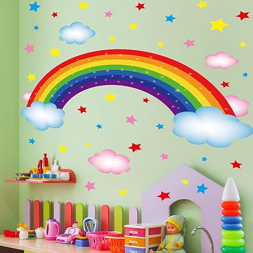 Miniatura 2 de Amaonm - Adhesivo decorativo de pared para decoración de pared de niños, niñas, niños, dormitorio, sala de estar, aula, oficina, decoración de pared