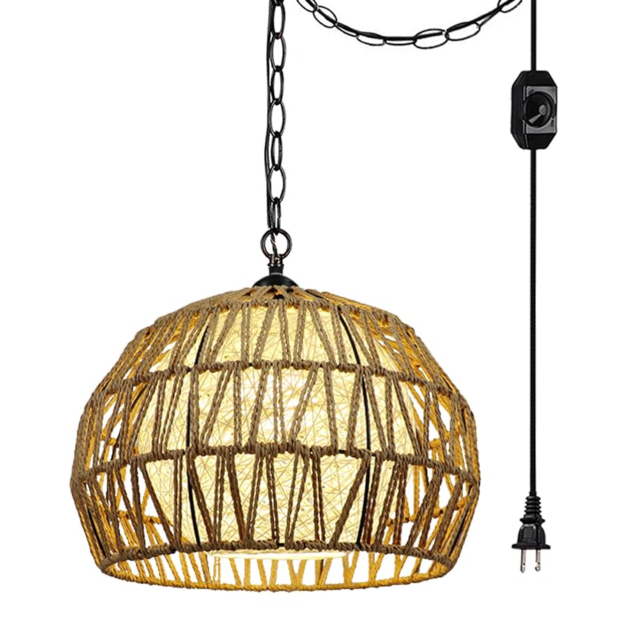 NATALDESIGN×HALFTRACKPRODUCTS LAMPSHADE 30627,Handsewn Scallop Dome Spider Fringe Lamp Shade/Off