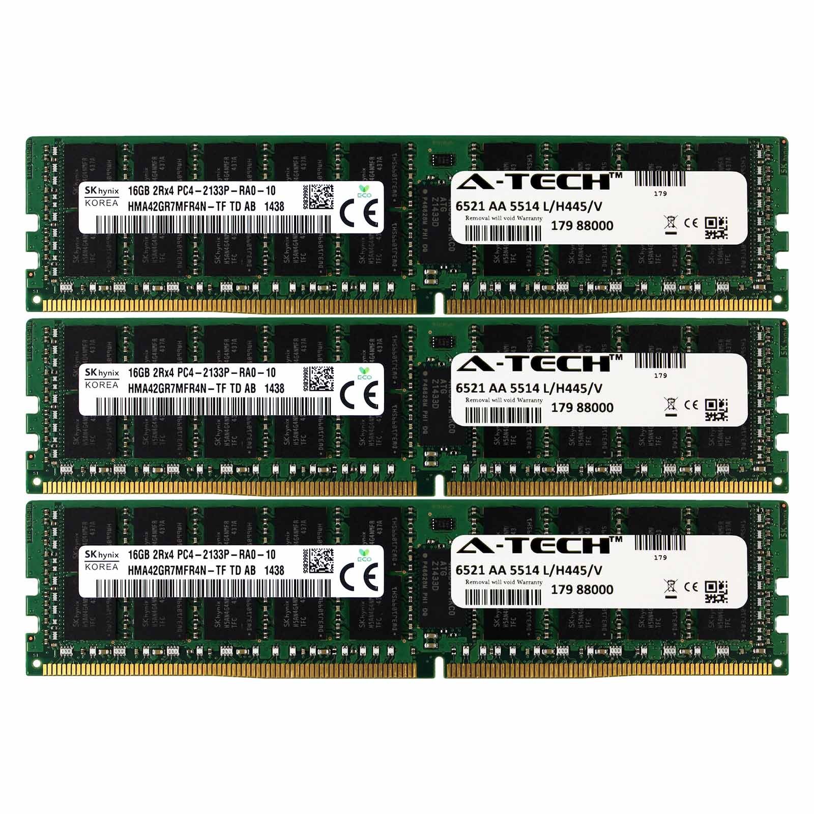 A-Tech Hynix IC DDR4 48GB Kit 3X 16GB 2Rx4 PC4-17000 2133MHz for
