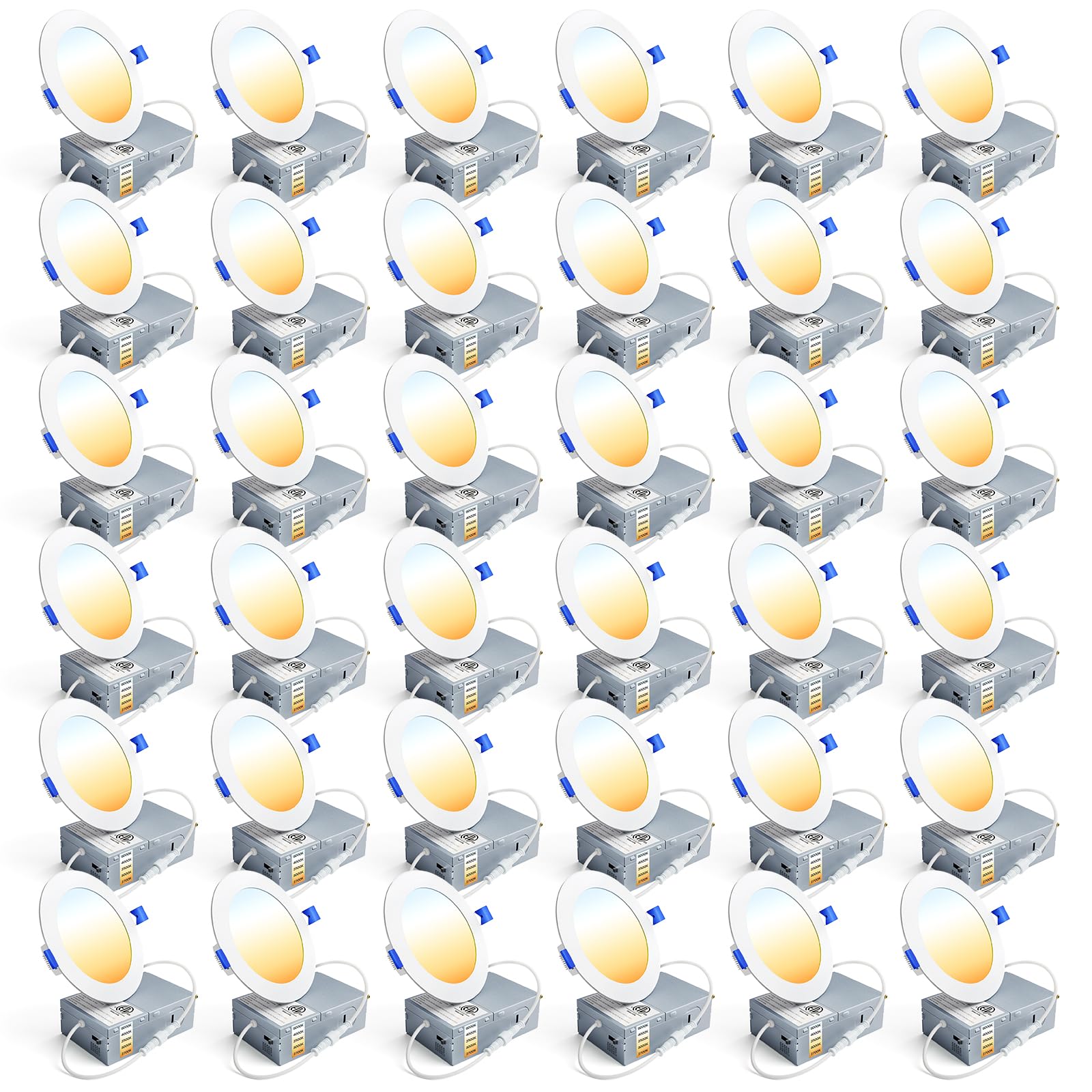 Ensenior LED Recessed Lights - 20 Pack -10 Ensenior LED Recessed Lights - 20 Pack -10