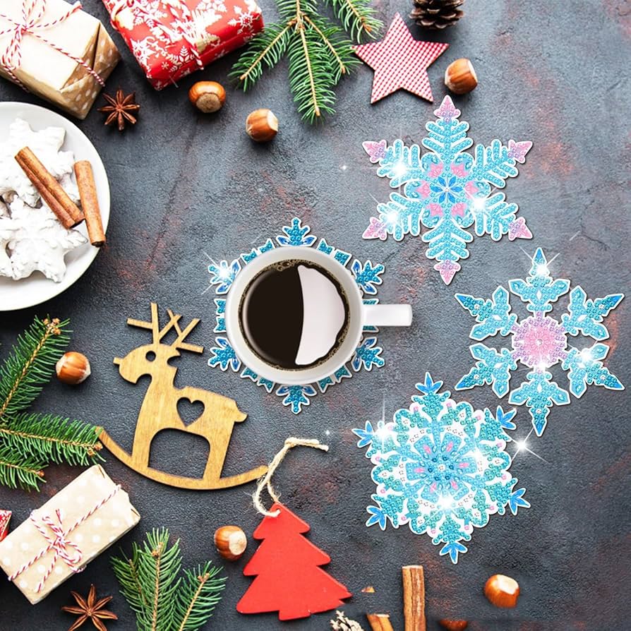 ダイヤモンドアートクラブ　雪小屋のオーナメント Snow Cabin Ornament – Diamond Art Club