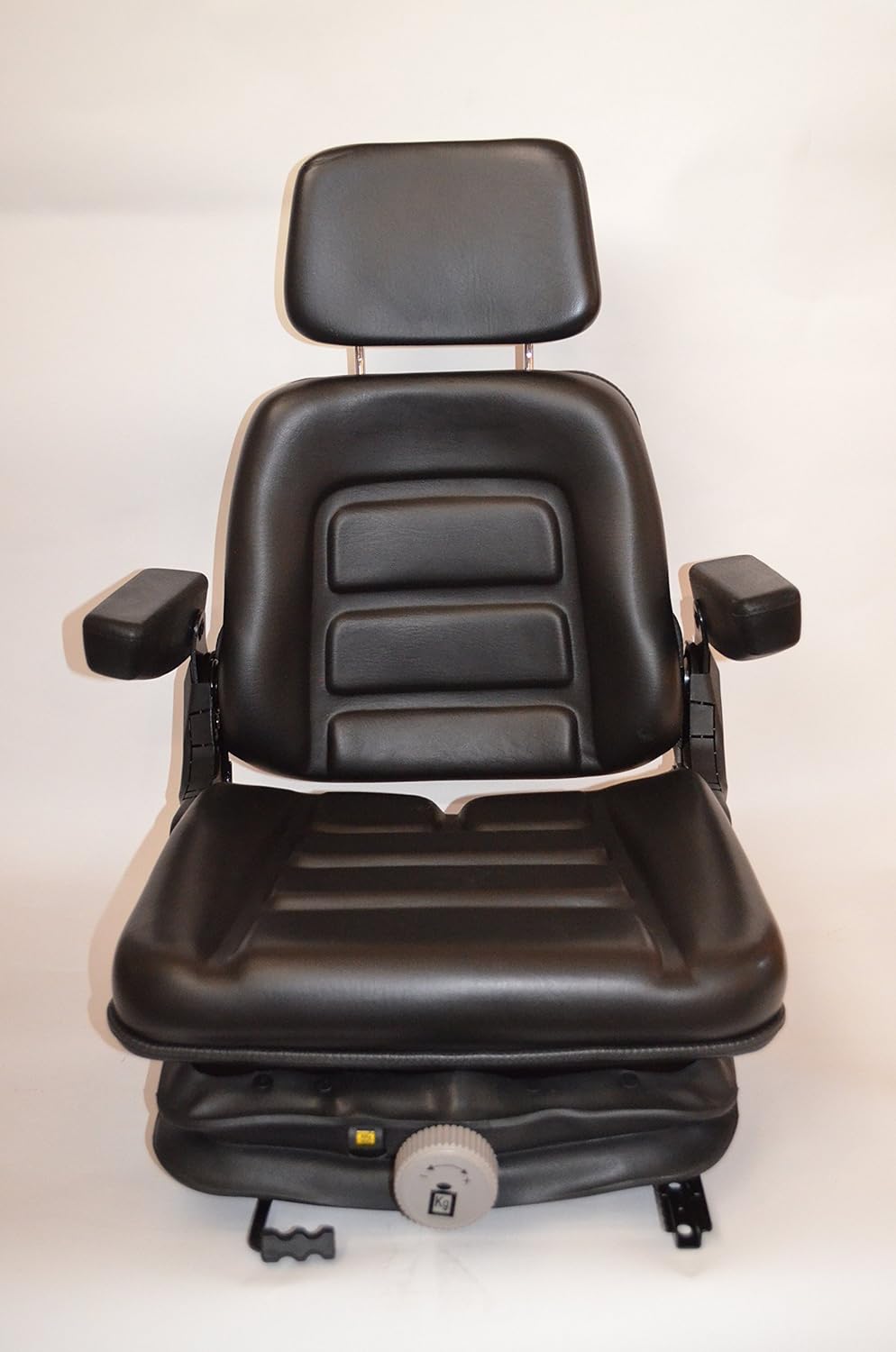 NEW LOW PROFILE SUSPENSION SEAT WITH ARMREST DOZER BACKHOE TRACTOR SKIDSTEER