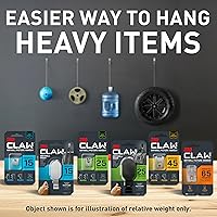 Vista 10 de 3M Claw Percha para cuadros de yeso, plateado