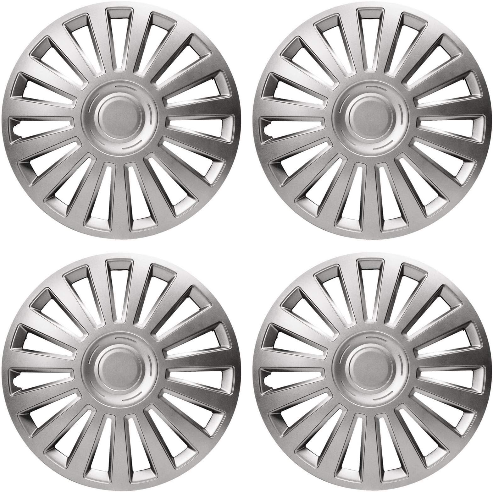 UKB4C 4 x Wheel Trims Hub Caps 15" Covers fits Vauxhall ASTRA CORSA