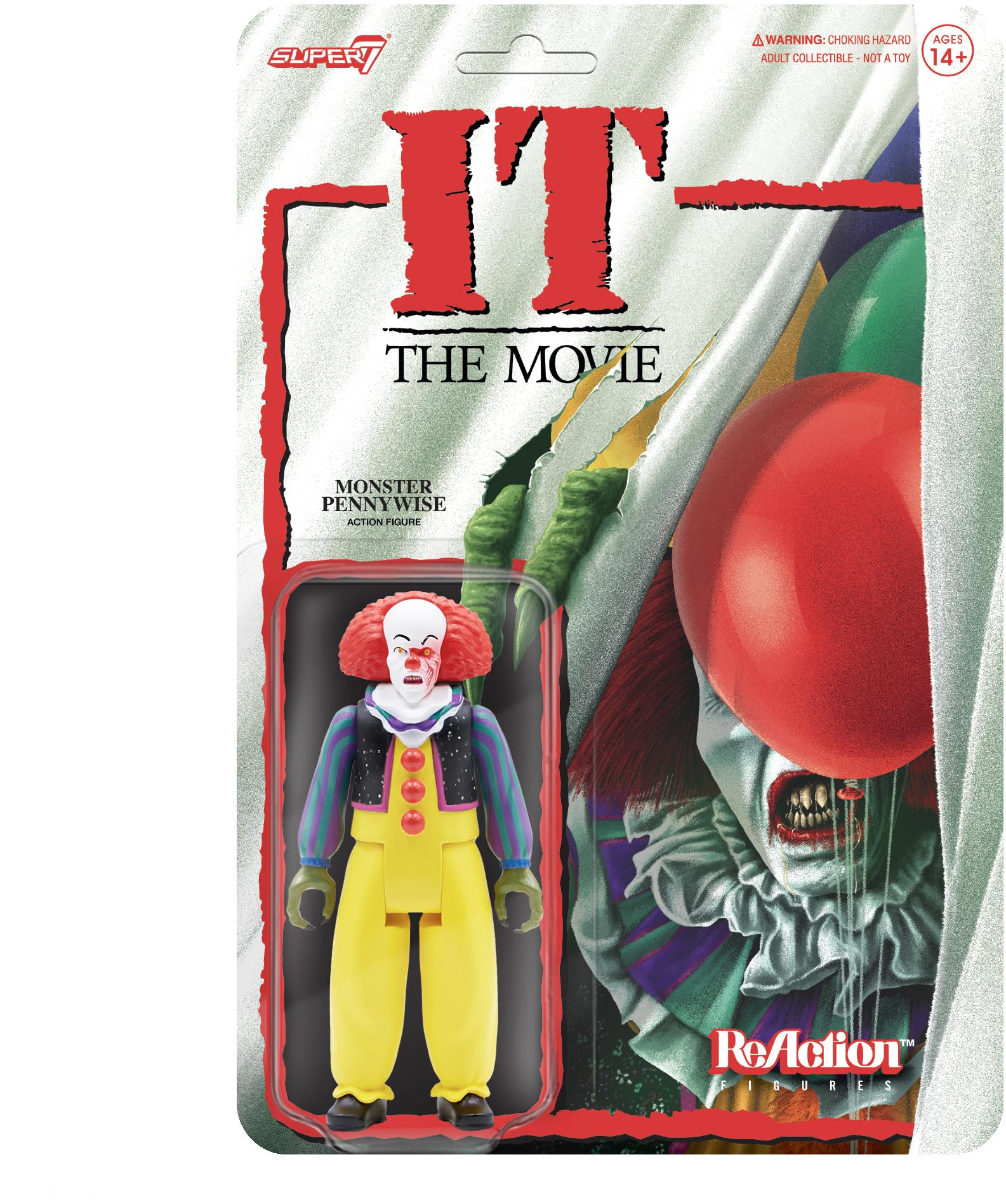 Amazon.com: Super7 IT Pennywise (Monster) - 3.75